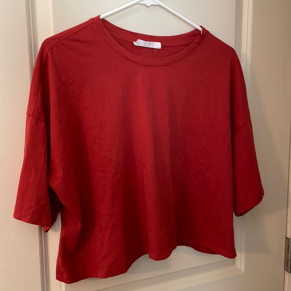 Crimson top